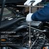 White T-shaped Wrench 15mm To 19mm Socket Wrench Manual Labor-saving Hexagonal Hex T Type Socket Wrench for Car Maintenance