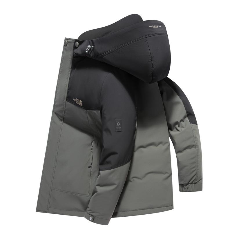 Autumn and Winter White Goose Down Can Be Removed From The Liner, Medium and Long Styles, One Dress and Three Warm Coats.