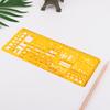Professional Architectural Template Ruler Drawing Stencil Measuring Tool Student