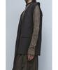 Youth Oversized Tailored Vest - Brown