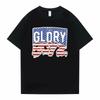 Rapper Chief Keef Glory Boyz 100% Baumwolle Herrenhemd Rundhals Grafik Kurzarm Damen Vintage Hip Hop Y2k T-Shirt Tops