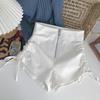 Womens High Waist Pleated Shorts With Drawstring For Casual Summer Wear