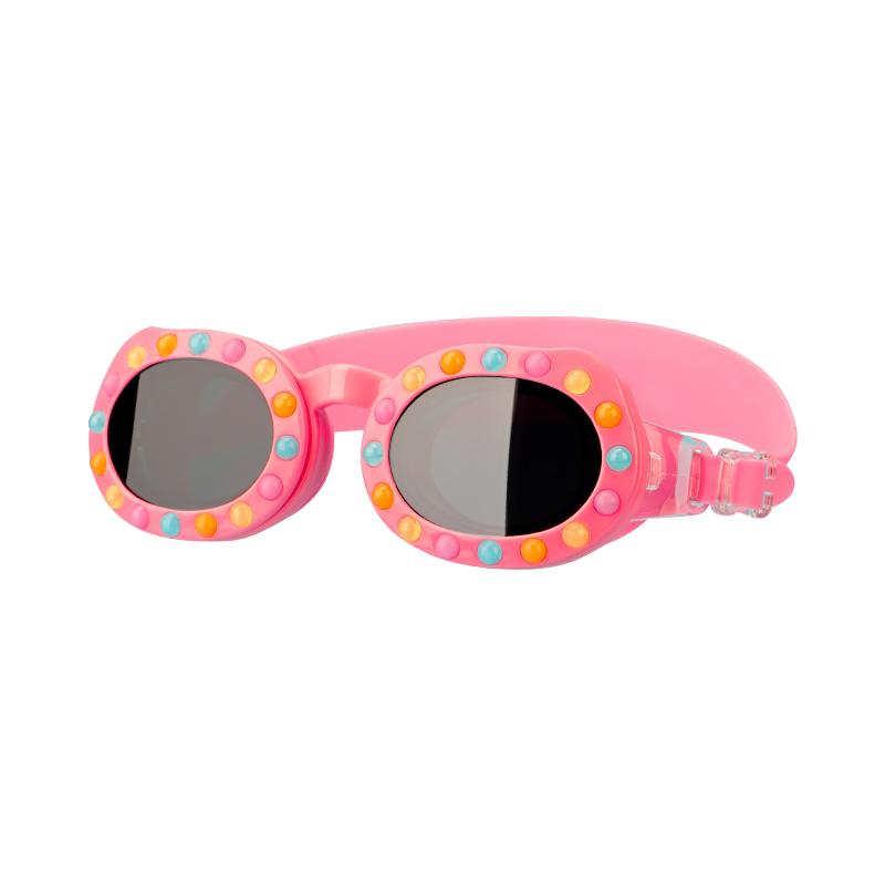 Swimbobo Kids Swim Goggles 2 Pack Anti-Fog Leak Proof Kids Swimming Goggles,Anti-UV Clear Vision Glasses for Children розовый