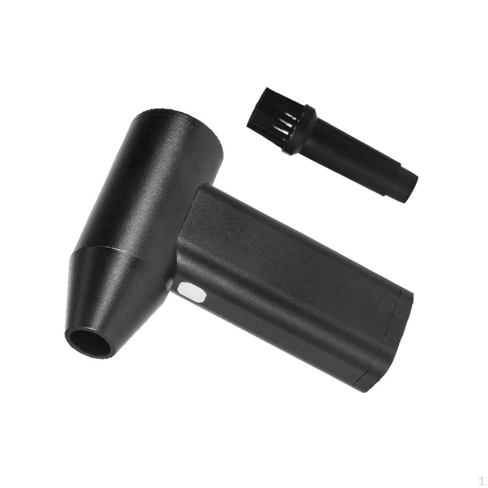 

Портативная мини-автомобильная воздуходувка, электрическая воздушная тряпка, перезаряжаемая струйная сушка для клавиатуры компьютера чёрный