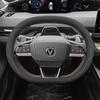 Alcantara Steering Wheel Cover for Changan Models: Yida, UniK, Yidong (2nd & 3rd Gen), CS55 Plus.