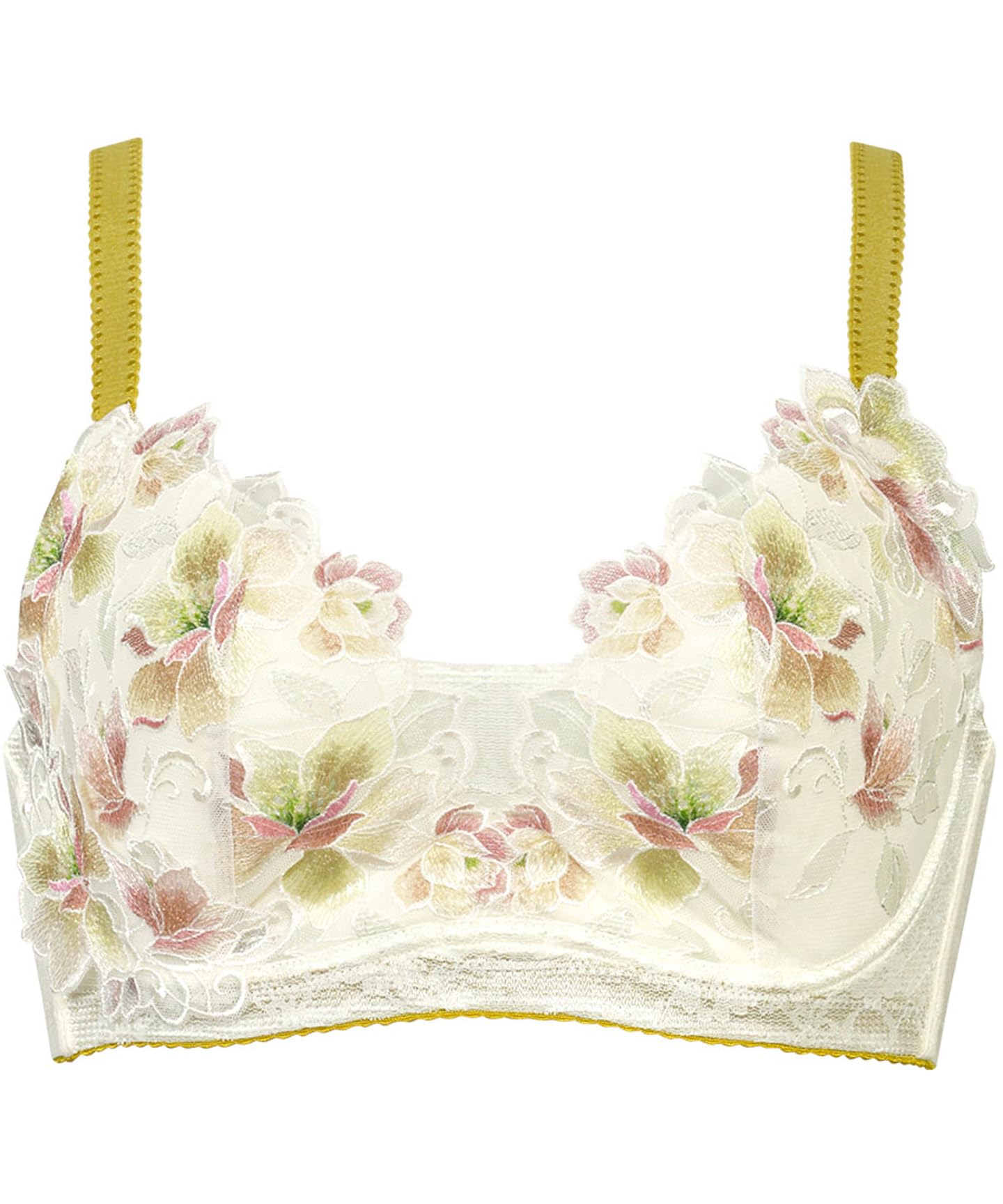 

Бюстгальтер Wing Lesiage Компактное увеличение груди Удобный в носке Выглядит Подходит до чашки H Большой размер PB2862 CR [Wing/Wacoal] [Маленький бюстгальтер] Женский