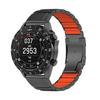 Turtle Buckle One Bead Silicone Titanium Alloy Watch Band for Garmin 26mm, Quick Release Replacement Strap