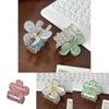 Stunning Acrylic Flower Hair Clipper In Macaron Colors Perfect For Stylish Updos