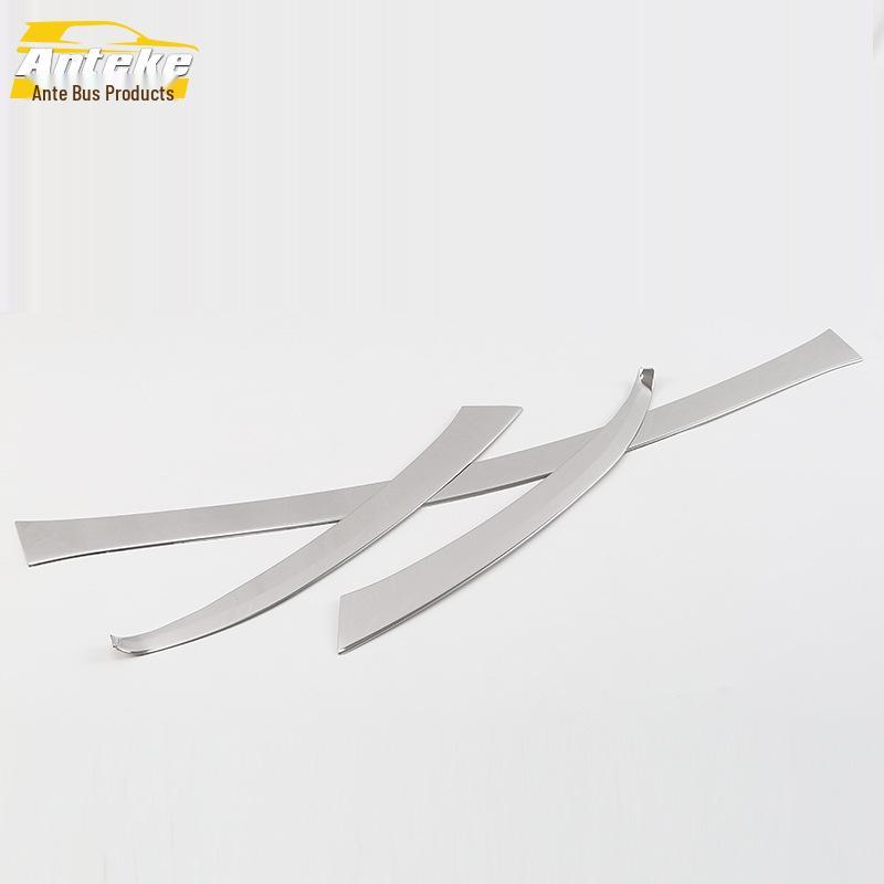 Fits 18 New Vision Models: Front Bumper Trim, Lip Grille, Anti-Scratch Decorative Sticker Set.