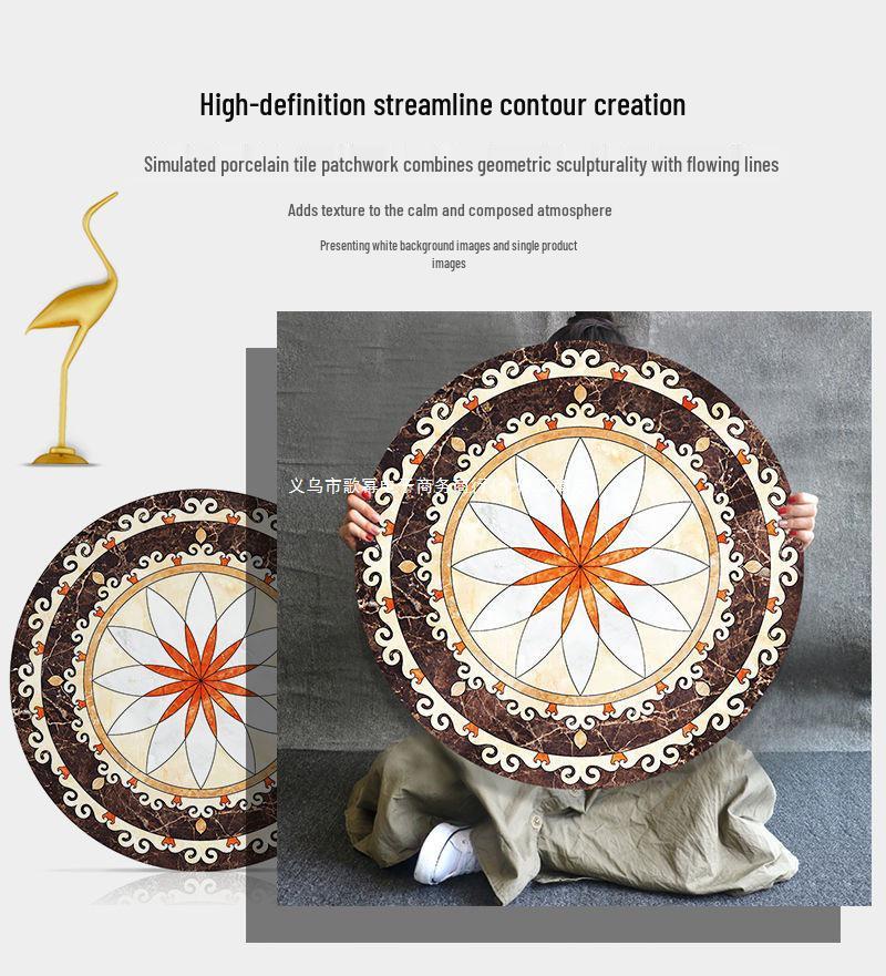 Vodotěsné protiskluzové samolepicí nálepky na parketové dlaždice pro dekoraci obývacího pokoje a předsíně