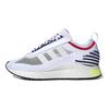 adidas Originals Tessuto SL Pelle Sintetica Comodo Versatile Antiscivolo Resistente all'Usura Scarpe Casual Basse Sneaker Donna Bianco Rosso Blu FV9492