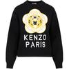 Logo Embroidered Crewneck Knitted Jumper Women's FD62PU4263BB-99J