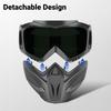 Anti-Fog Full Face Goggle Mask, Detachable 2-in-1 Lawn Mowing Goggles And Welding Mask Impact Resistant Windproof Protective Gear