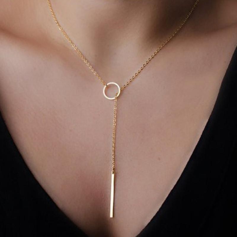New Minimalist Pendant Women's Necklaces Cross Leaf Silver Color Knot Design Female Neck Jewelry Infinity Multilayers Collares