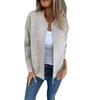Autumn Winter Women's Casual Versatile Zipper Pocket Jacket Coat for Europe America Cross-border