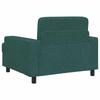 Armchair Dark Green Fabric