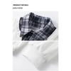 Wassup Sohot Men's Spliced Long-Sleeve T-Shirt & Plaid Casual Pants Set