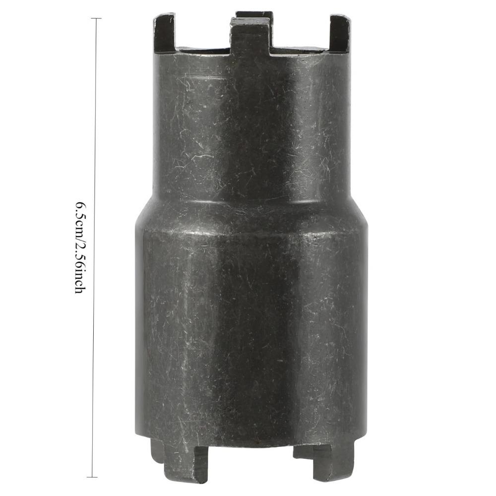 Motorcycle Nut Removal Tool Black Double-Headed Clutch Lock Nut Wrench Motorcycle Repair Tool