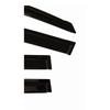 Window Visor for Toyota Prado FJ150 2009-2023 | 4pcs Rain Guard Wind Deflector | Car Weather Shield Accessory