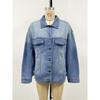 Spring and Autumn Women's Plus Size Denim Jacket Casual Loose Jacket