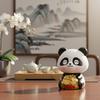 Solar Powered Panda Car Decoration with Nodding Feature for Dashboard or Office Desk