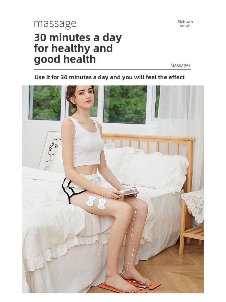 Medium-Frequency Meridian Pulse Massager: Multifunctional Shoulder & Neck Massage Device