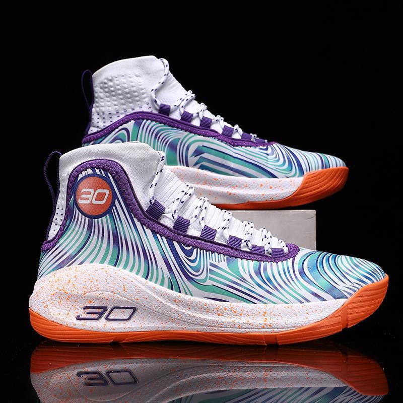 Curry 8 Basketball Shoes: Men's High-Top Kyrie 9 Kobe Sneakers Women's Youth Big Kids Sports Shoes 10