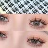 Simulation Grafted False Eyelashes Soft Comfortable No Irritation Segmented Eyelashes for Beauty Blogger Makeup
