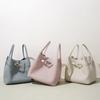 High-end Vegetable Basket Bag, New Leather Messenger Bucket Bag, Women's Solid Color Light Luxury Fashion Women's Handbag