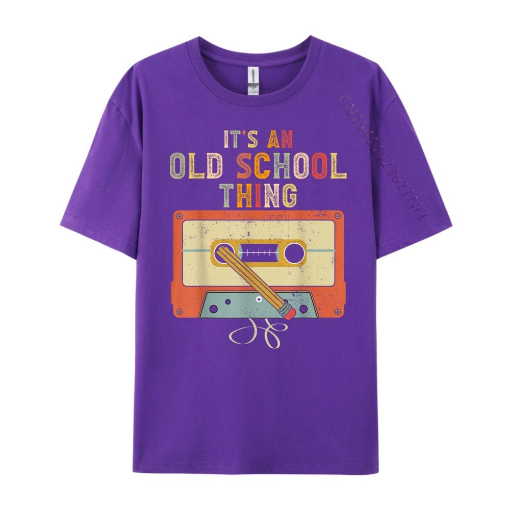 Retro Cassette Tape Music 80s 90s Women Plain T Shirts Wholesale Mans Year 2025 Graphic T Shirts Tshirts Unisex Vintage Style