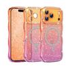Wave magnetic star drill gypsy star mobile phone case for Apple 18/16/15/14/16pro fluorescent anti-drop 13