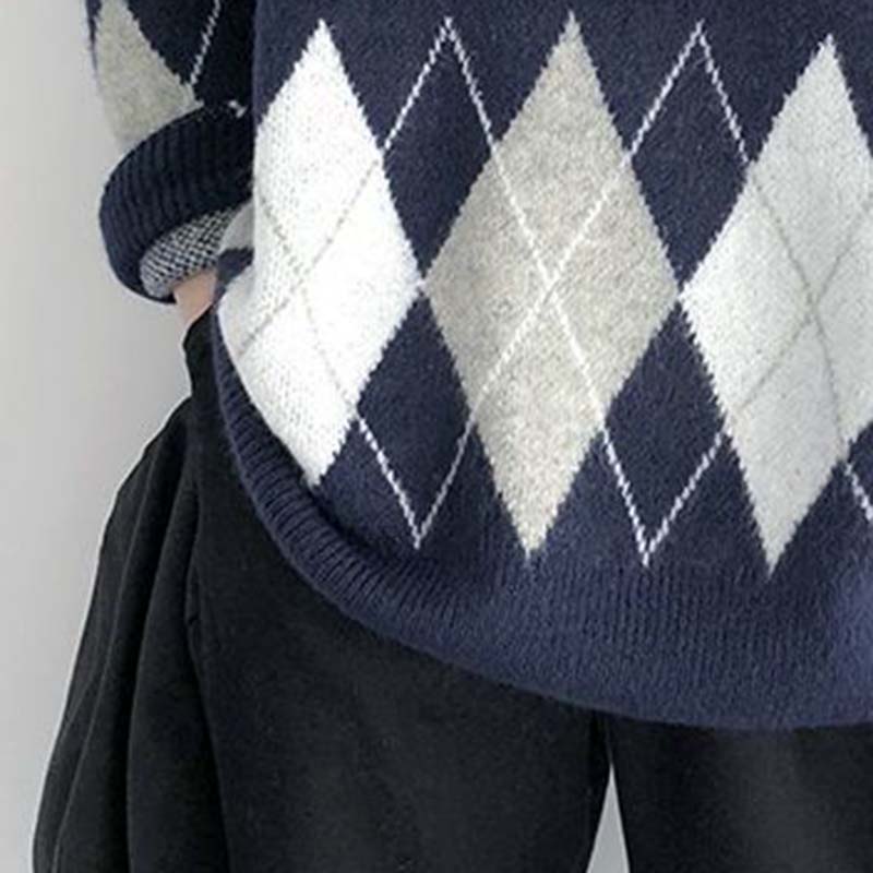 Megztinis moterims rudeniui žiemai, sutirštintas, šiltas, megztas, elastingas, ilgomis rankovėmis, viršus