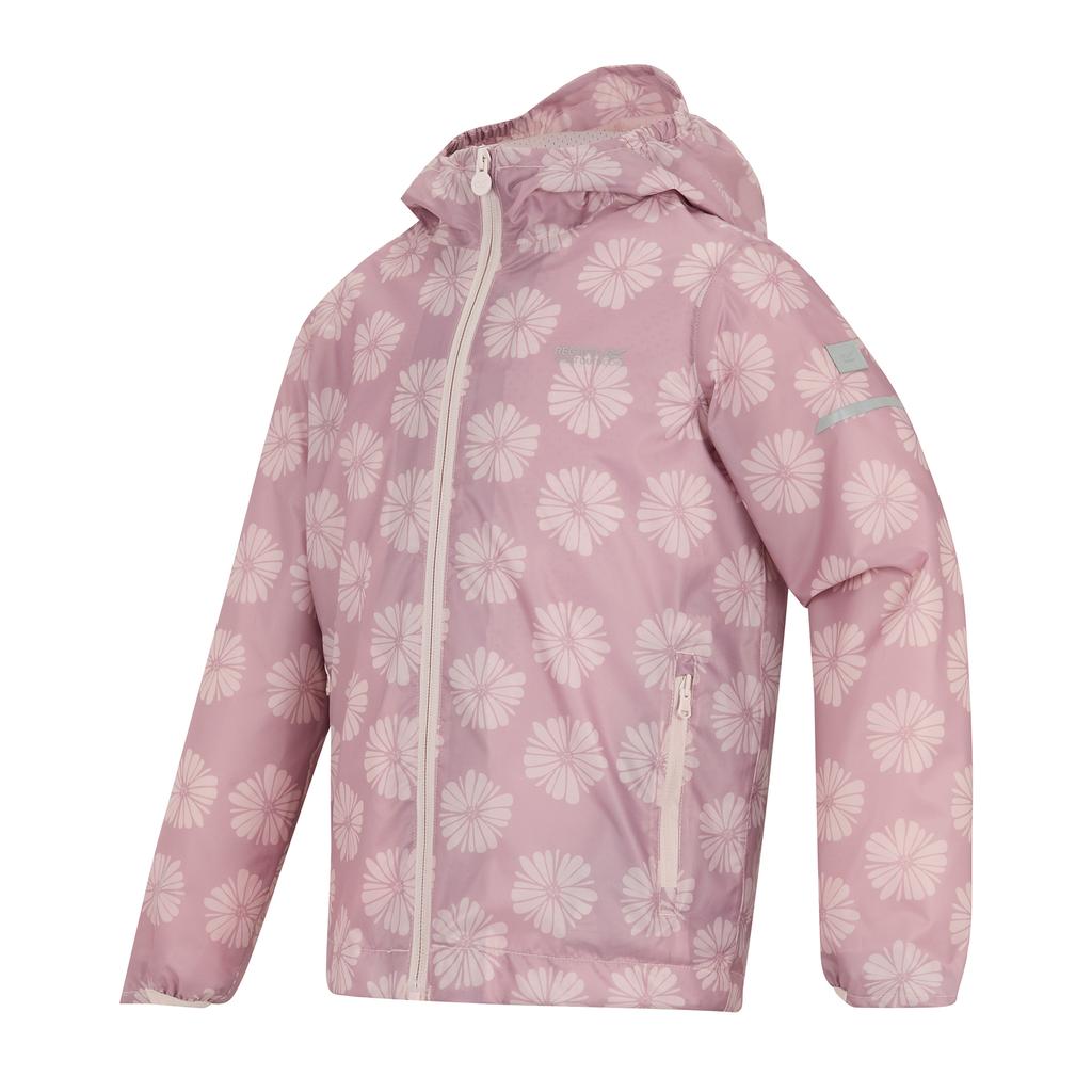 Regatta Childrens/Kids Lever II Petal Waterproof Jacket