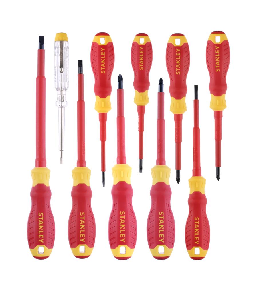Vde Screwdriver Set 10 Pcs 2Pz+5Sl+Tester - S/60-032-0