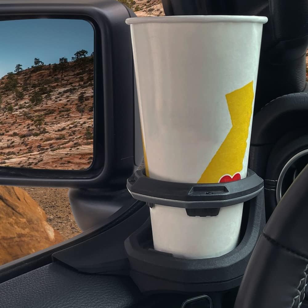 Multi-Function Car Window ABS Cup Holder For 2018-2025 Jeep Wrangler JL 4 Door JT Gladiator Modified Accessories
