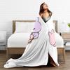 A-Asamimichaan Plush Blankets Girls Boys  Flannel Bedding Throws For Couch Chair Super Warm Custom Quality Bedspread Gift