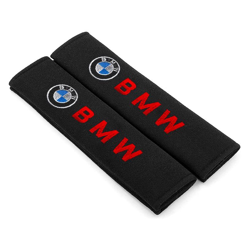 Car Seat Shoulder Belt Cover Protector Pad Auto Accessories For BMW F30 F01 F10 F35 F15 F16 F18 E39 E46 E90 E36
