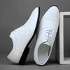 Golden Sapling Men's Formal Shoes White Oxfords Elegant Wedding Shoe for Men Casual Business Flats Leisure Dress Loafers