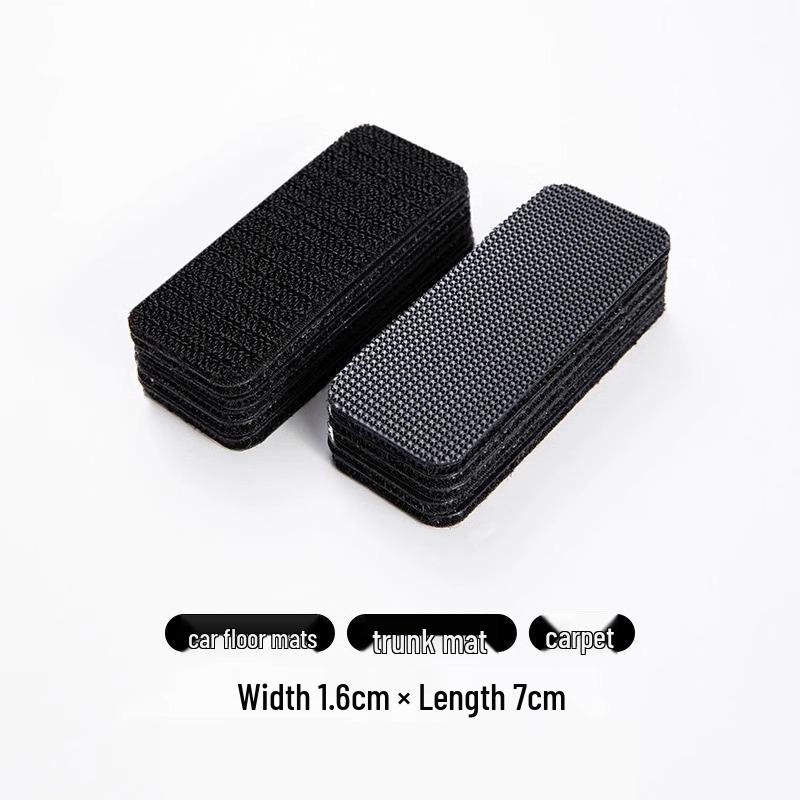 Niewidoczne paski samoprzylepne na rzep do dywaników samochodowych - Mocne dwustronne klamry mocujące do bagażnika