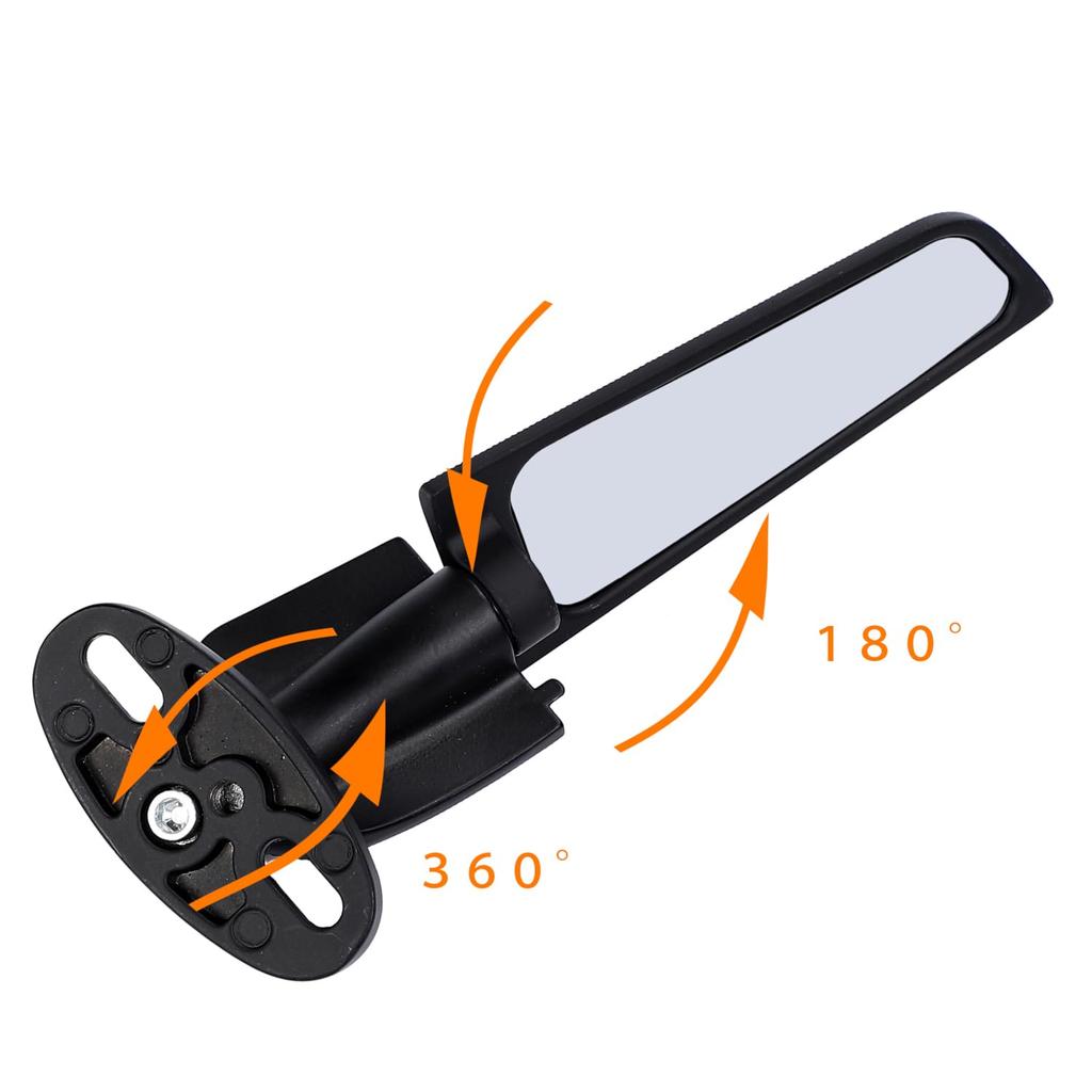 Espejo Alerón de Carenado para Motocicleta nakira para CBR250R, CBR400R, CBR650R, ZX-25R, ZX-4R