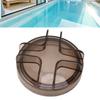  Pool Strainer Lid with wall mount bracket, PVC material, Compatible with 3/4 2400GPH 75110, Provides   for the pump,sand filter, sy to insta