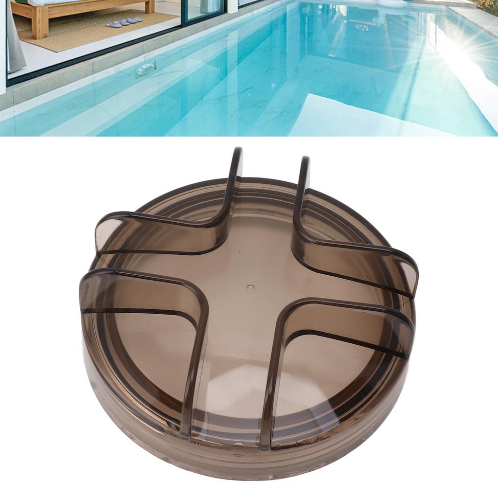  Pool Strainer Lid with wall mount bracket, PVC material, Compatible with 3/4 2400GPH 75110, Provides   for the pump,sand filter, sy to insta