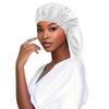 Polyester Sleep Cap Long Length Hair Bonnet Soft Texture Hair Cap  Beauty Care