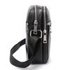 High Quality Men's Genuine Leather Briefcases Middle Size Male Leather Messenger Bags Black Men Shoulder Bag Cross body Bags sac