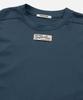 INSTANTFUNK Layered Sleeve Stripe T Shirt - Navy