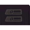 WE11DONE Ss22 Solid Color Double-Breasted Rhinestone Logo Long Sleeve Pullover Round Neck Sweatshirt Unisex Sweatshirt Black WD-TS1-22-538-U-BK