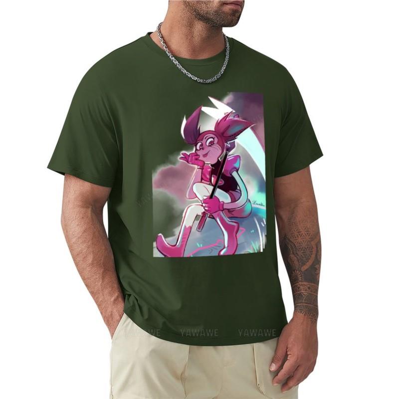 Spinel T-Shirt O Neck T-shirt Vintage Clothes T-shirts for Men Cotton Cotton Top Tees Mens T-shirt