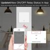 MOES Smart Light Switch Tuya ZigBee No Neutral Wire No Capacitor Needed Smart Life 2/3 Way Works with Alexa Google APP Remote