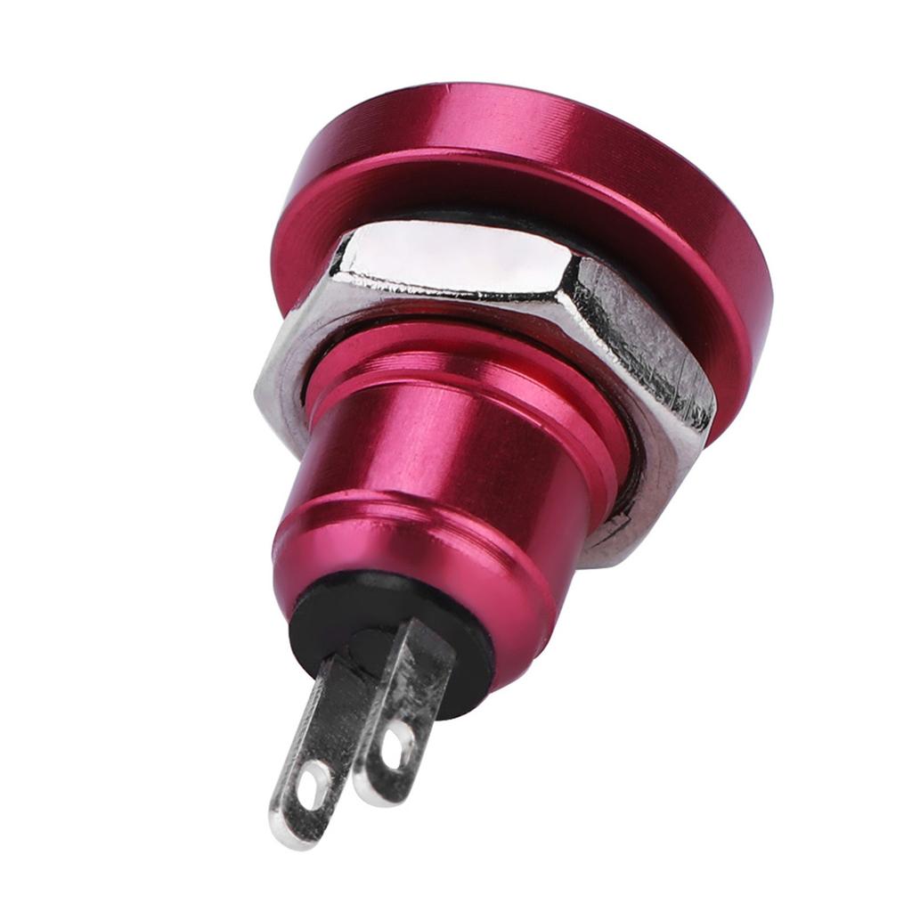 1A 24V 8mm   Waterproof Car Momentary Push Button Power   Zinc Alu um Alloy