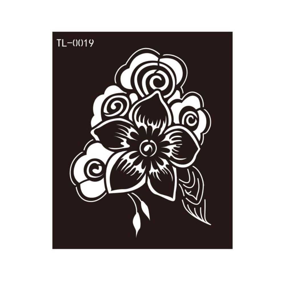 

Mehndi Stickers Henna Tattoo Stencil Hollow Body Art Sticker Henna Tattoo Template Girls TL 0019